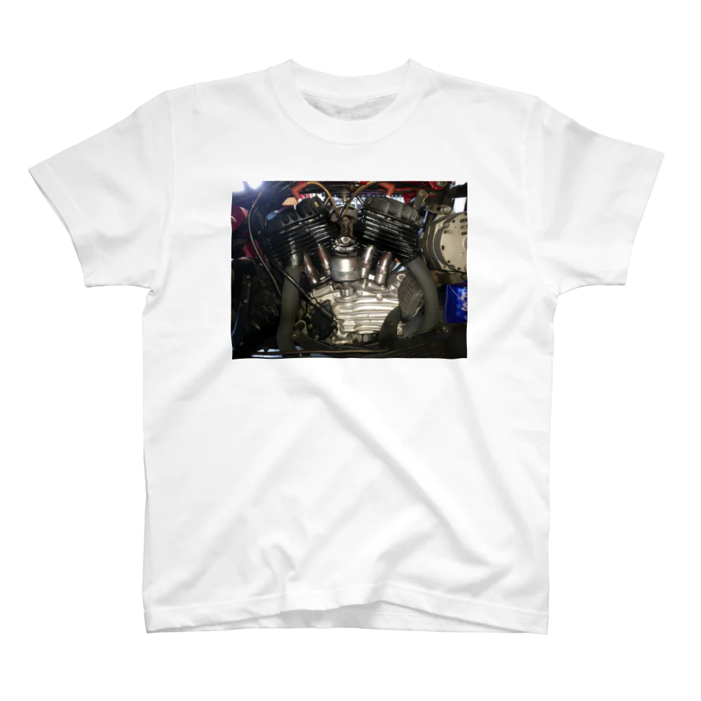 和rockのcactus engine Regular Fit T-Shirt