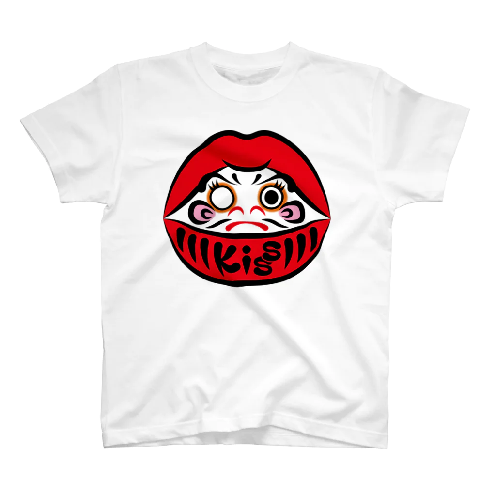 KuchibiruBoyのLoveDaruma Regular Fit T-Shirt