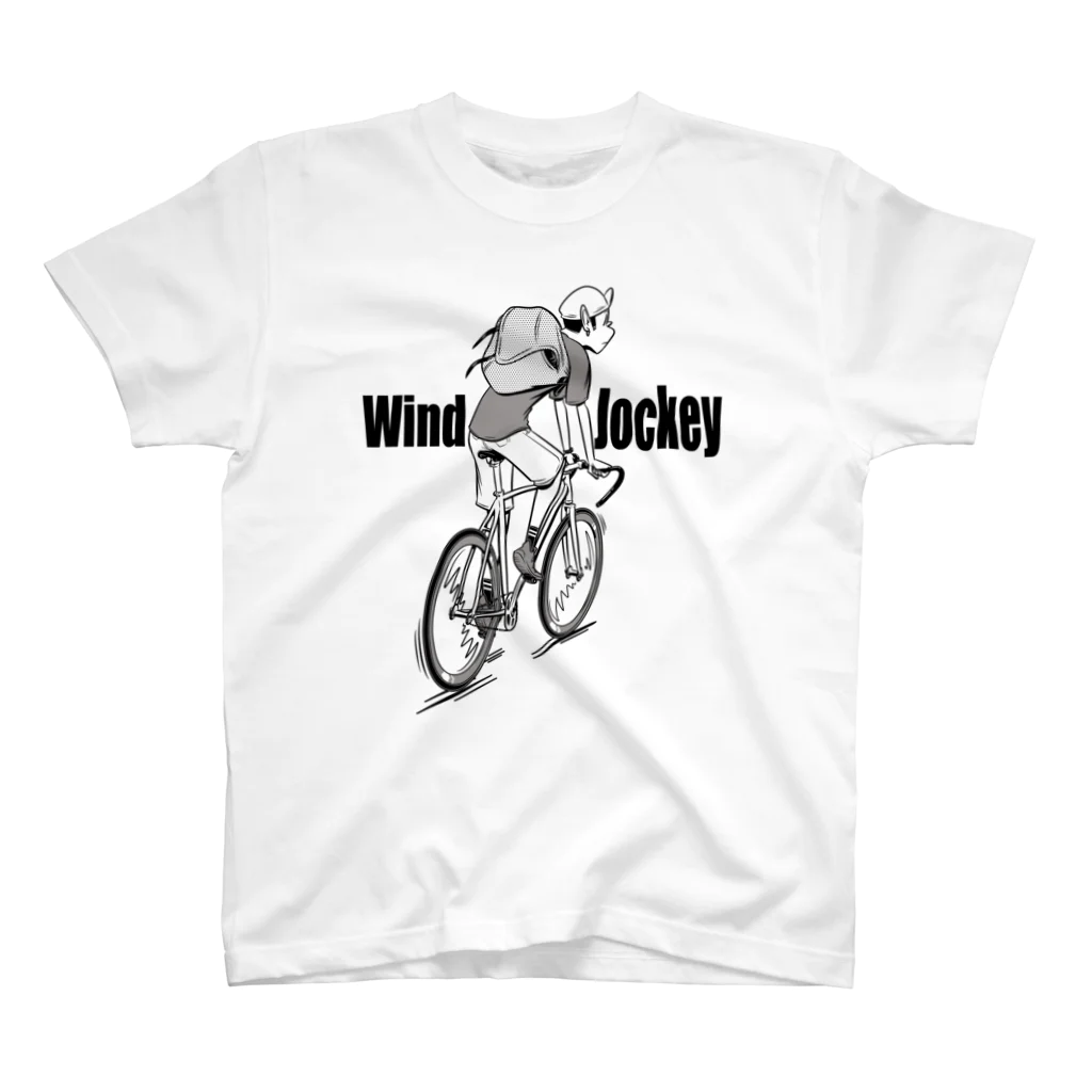 nidan-illustrationの"Wind Jockey" スタンダードTシャツ