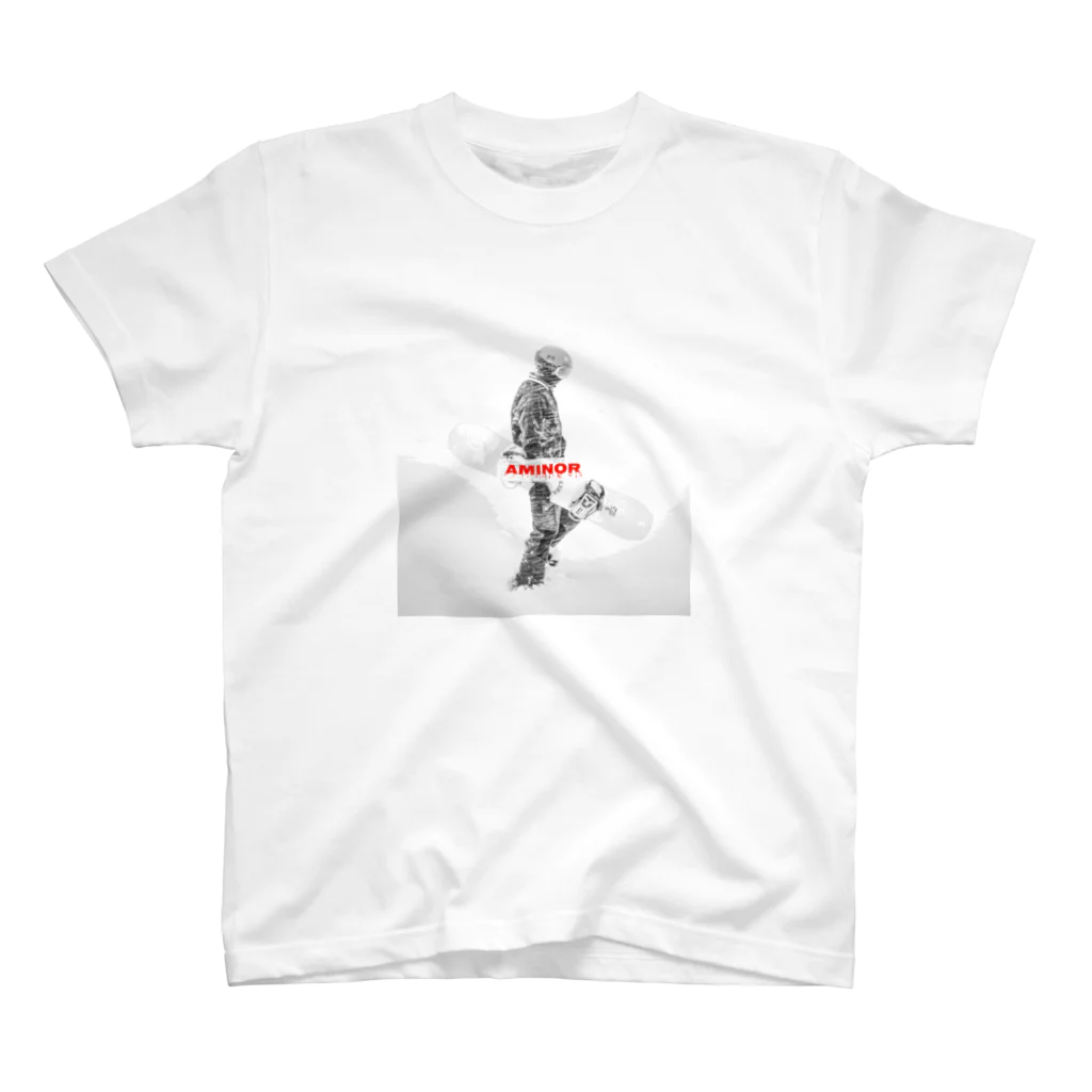 AMINOR (エーマイナー)のSNOWBOARDER スタンダードTシャツ