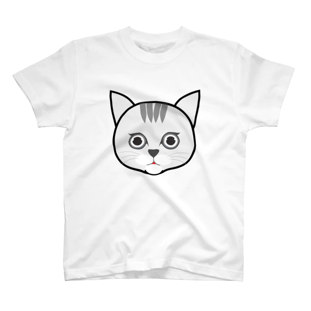 Life Design Factory PINCEの猫 スタンダードTシャツ