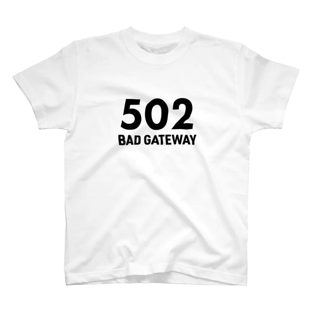 chidyの502 BAD GATEWAY Regular Fit T-Shirt