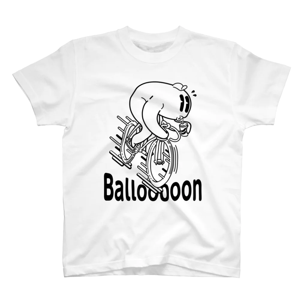 nidan-illustrationの"Ballooooon" #1 スタンダードTシャツ