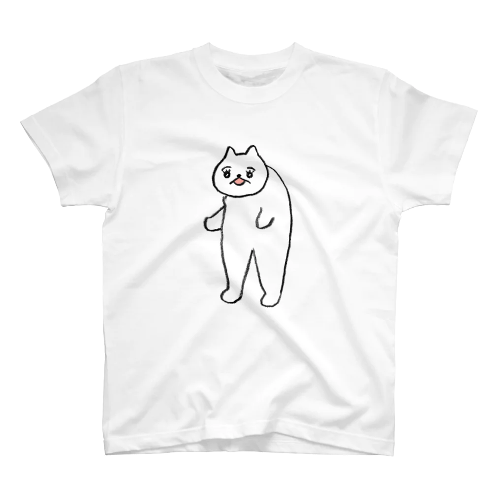 makomoのおもしろショップの首もげ スタンダードTシャツ