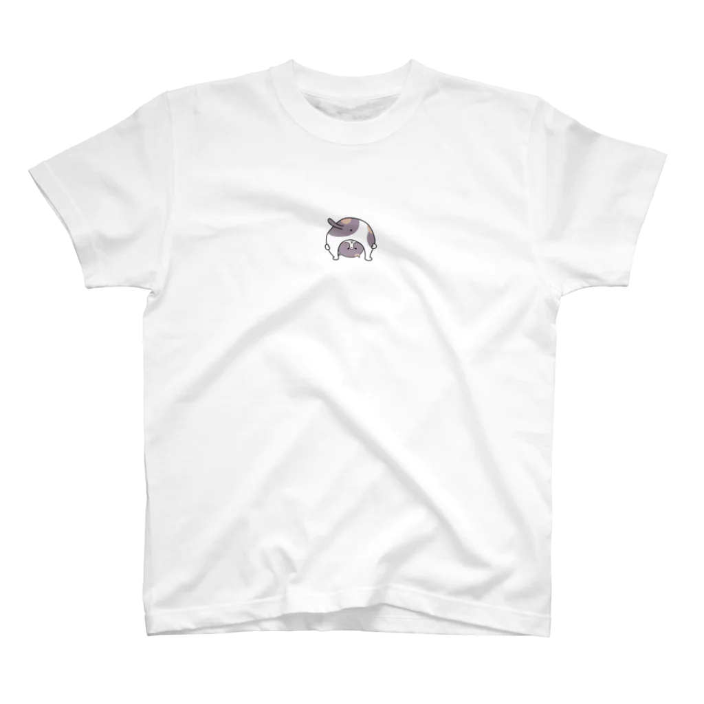 ねこねこパンチのおしりネコ Regular Fit T-Shirt