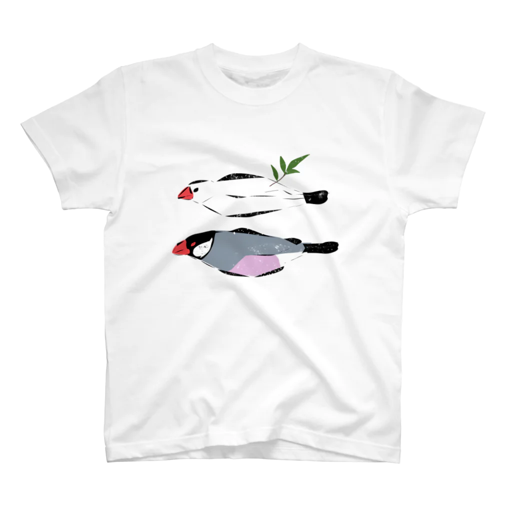 EASEのひもの文鳥 スタンダードTシャツ