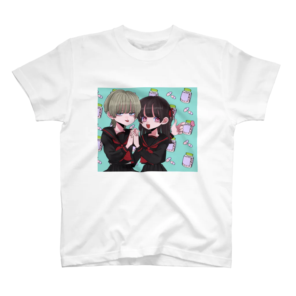 桜井すう@有償依頼受付中ですの♀×♀  スタンダードTシャツ