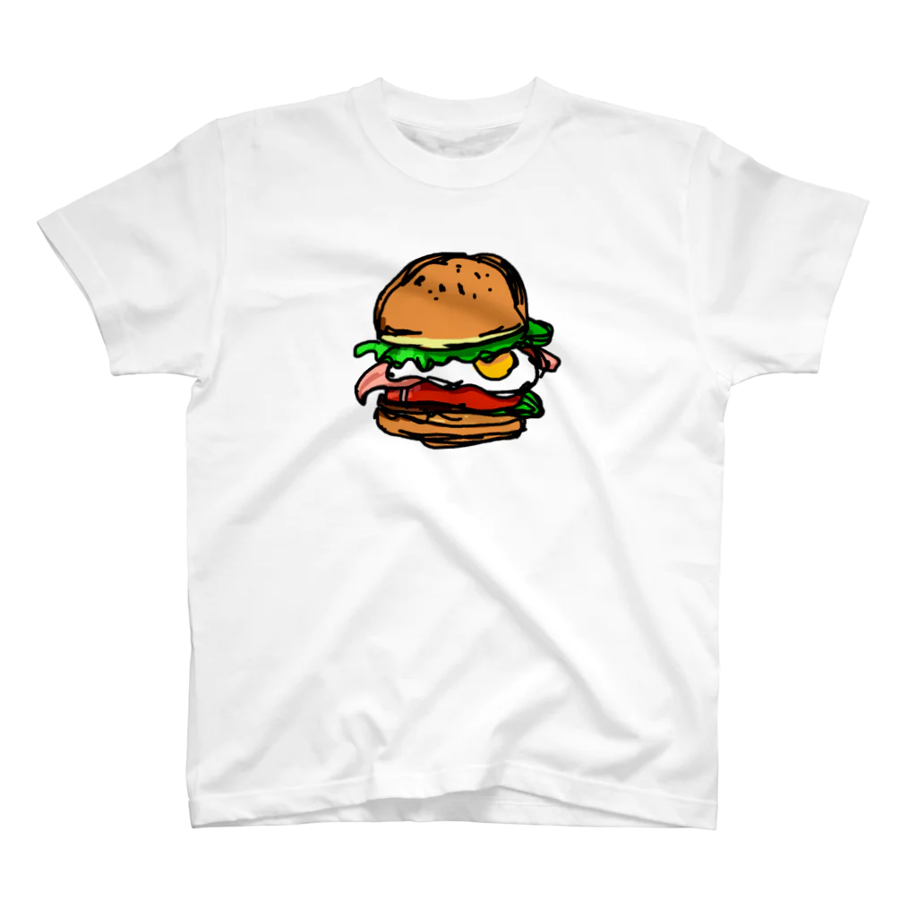 moguのハンバーガー スタンダードTシャツ