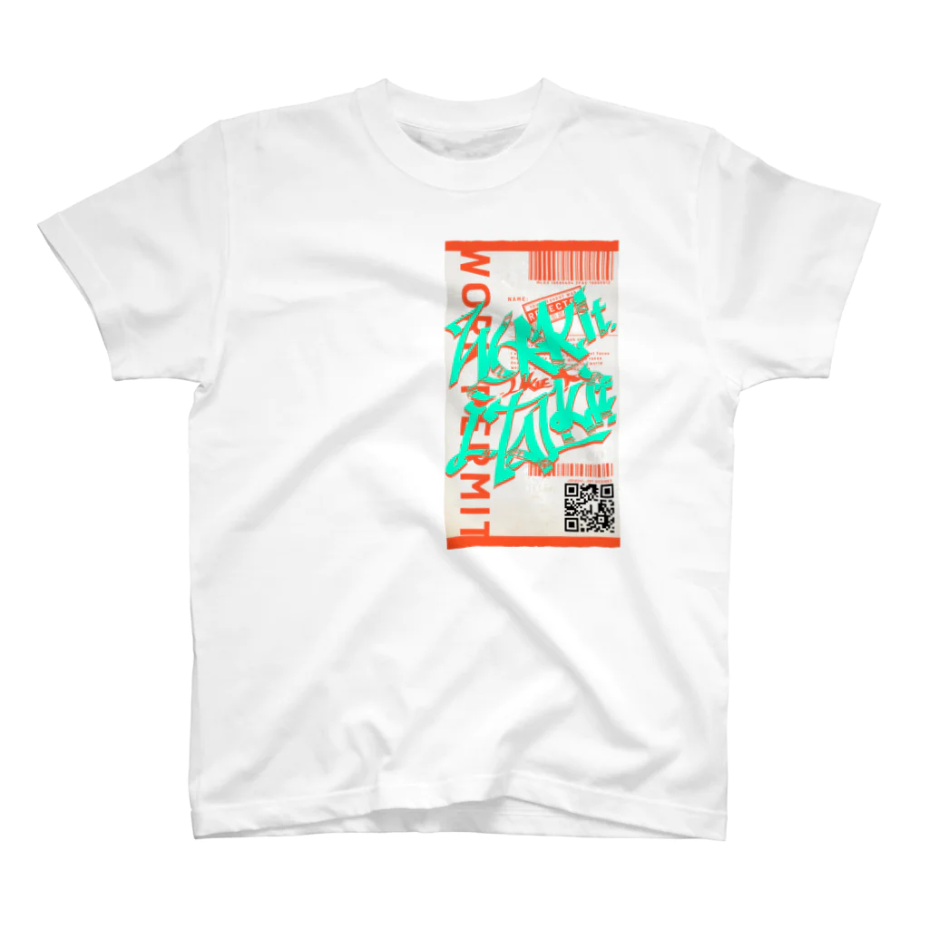 JoiのWork it like a I talk itのおれんじ スタンダードTシャツ