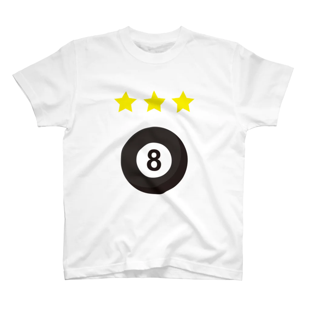 southernpeaseの8 Ball Star スタンダードTシャツ