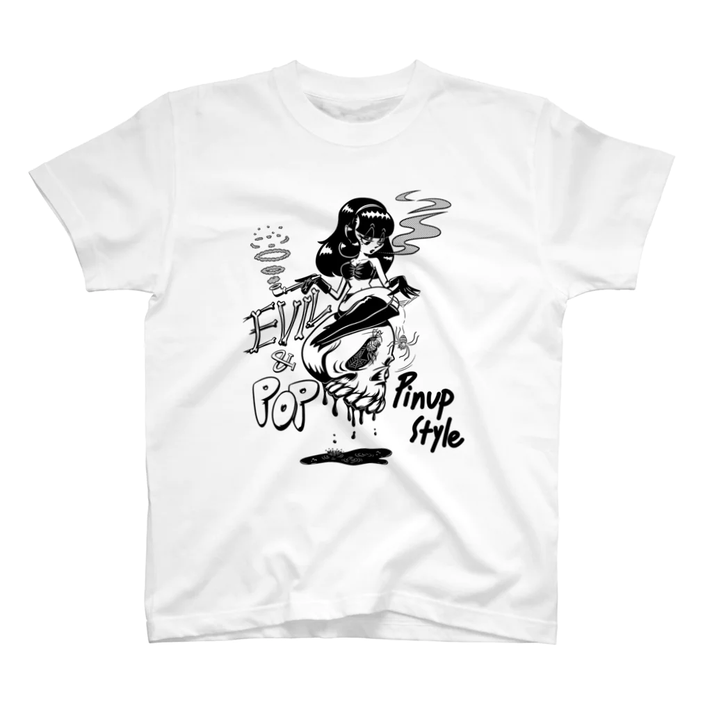 nidan-illustrationの“evil & pop" #1 スタンダードTシャツ