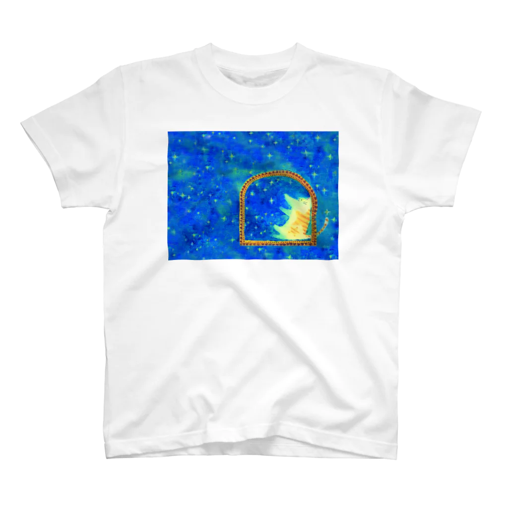 chieris-neko-yaのねことtwinkle星の空 Regular Fit T-Shirt