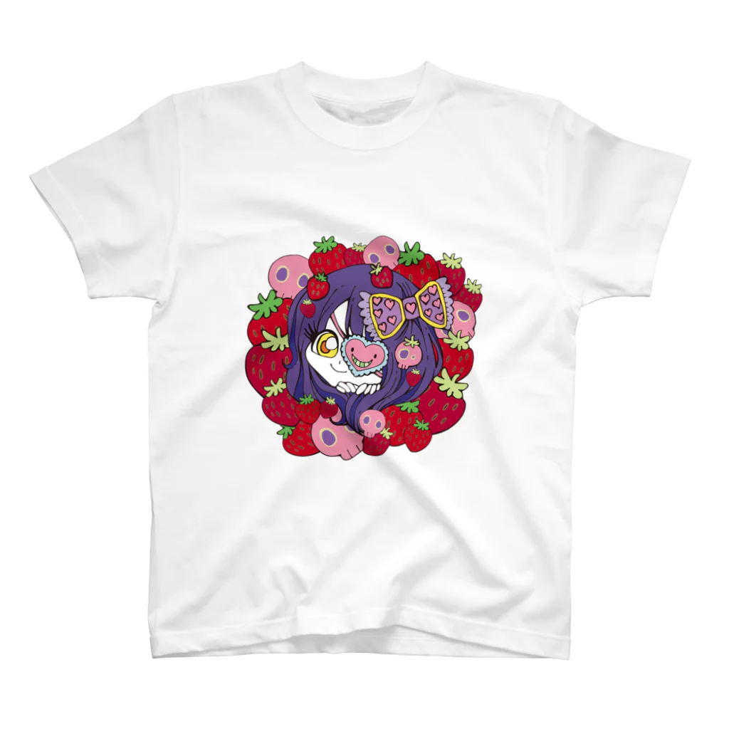 もーたんのイチゴ大好き♡イタ子ちゃん スタンダードTシャツ