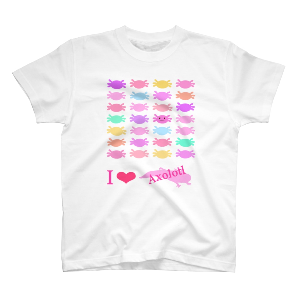 パステルウーパールーパー Parfait Manege Parfaitmanege のtシャツ通販 Suzuri スズリ