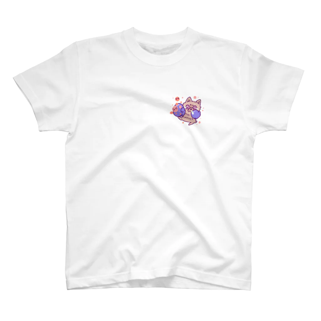 にえどころの花粉症と戦うよーきーちゃん スタンダードTシャツ