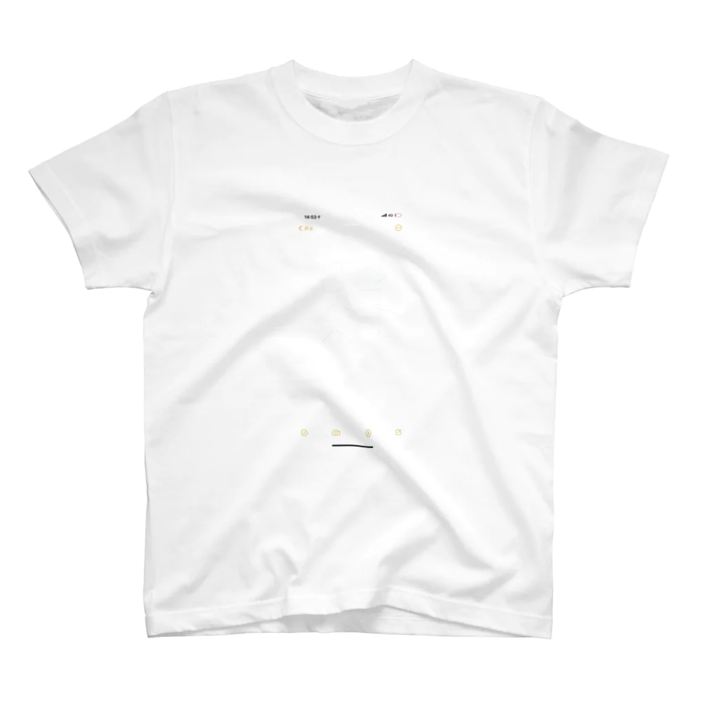 jaljaljalのUn Regular Fit T-Shirt