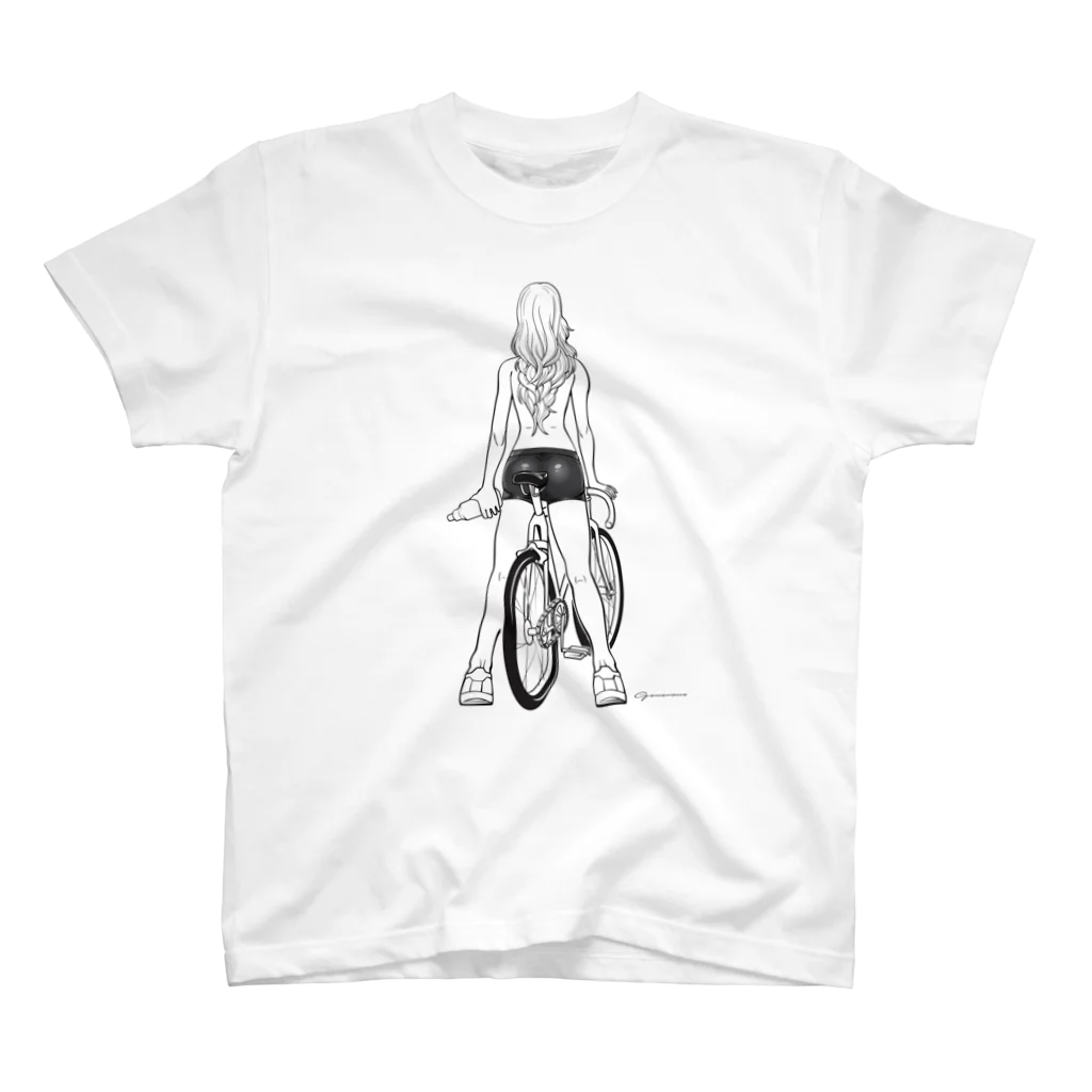 Generousのfixed bike スタンダードTシャツ