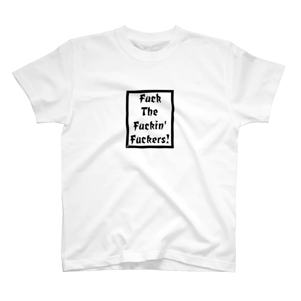 GenerousのFuck The Fukin' Fuckers! Regular Fit T-Shirt