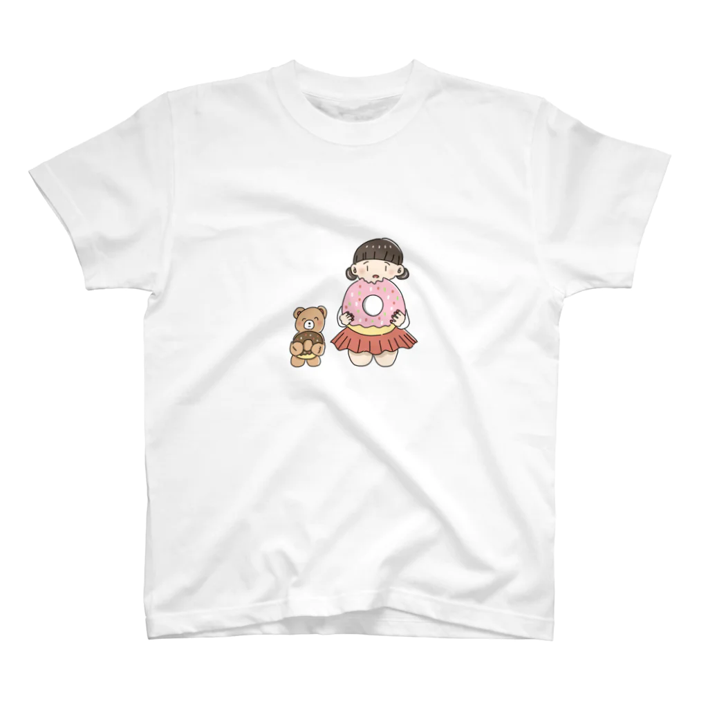 ちゃわんむしのどーなつを食べよう Regular Fit T-Shirt