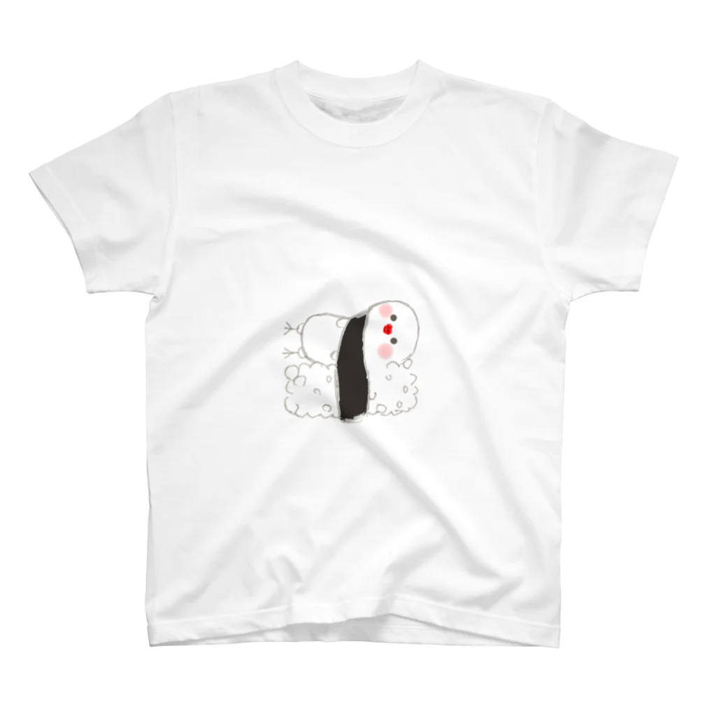 ちゅんすけ（ ●e● ）の白文鳥ちゅんすけ スタンダードTシャツ