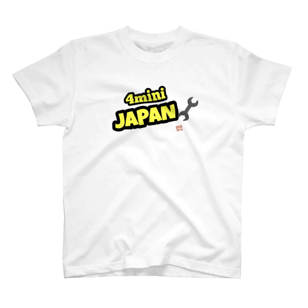 Miyano_Worksの4mini Japan🔧  スタンダードTシャツ