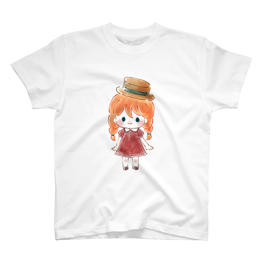 ててみゅの赤毛の子 スタンダードTシャツ