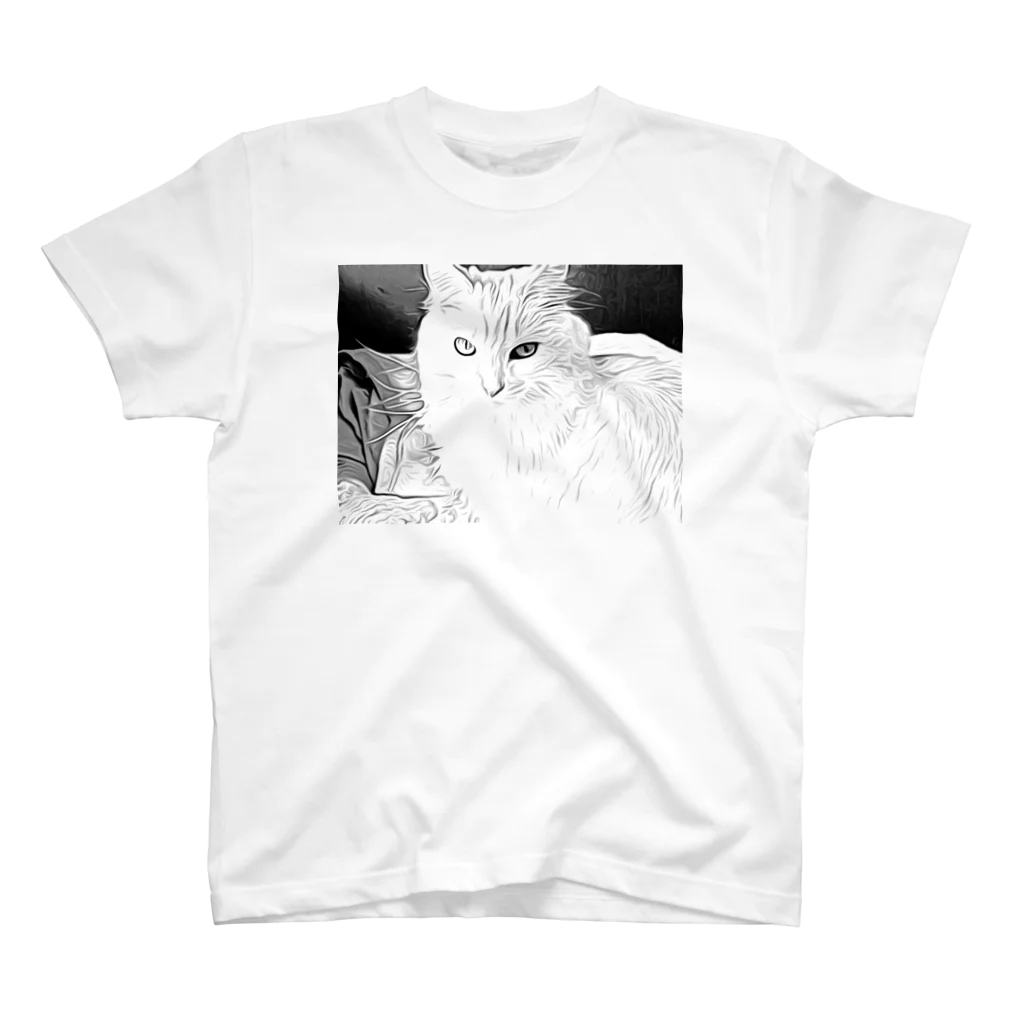 根本製作所の猫 スタンダードTシャツ