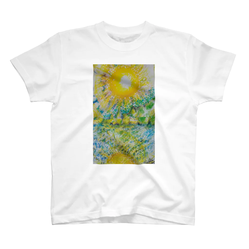 cdjd4のcdjd4　太陽と海 スタンダードTシャツ