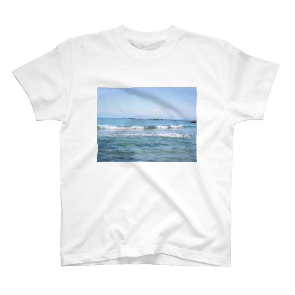 水ってすげぇよなのSea side スタンダードTシャツ