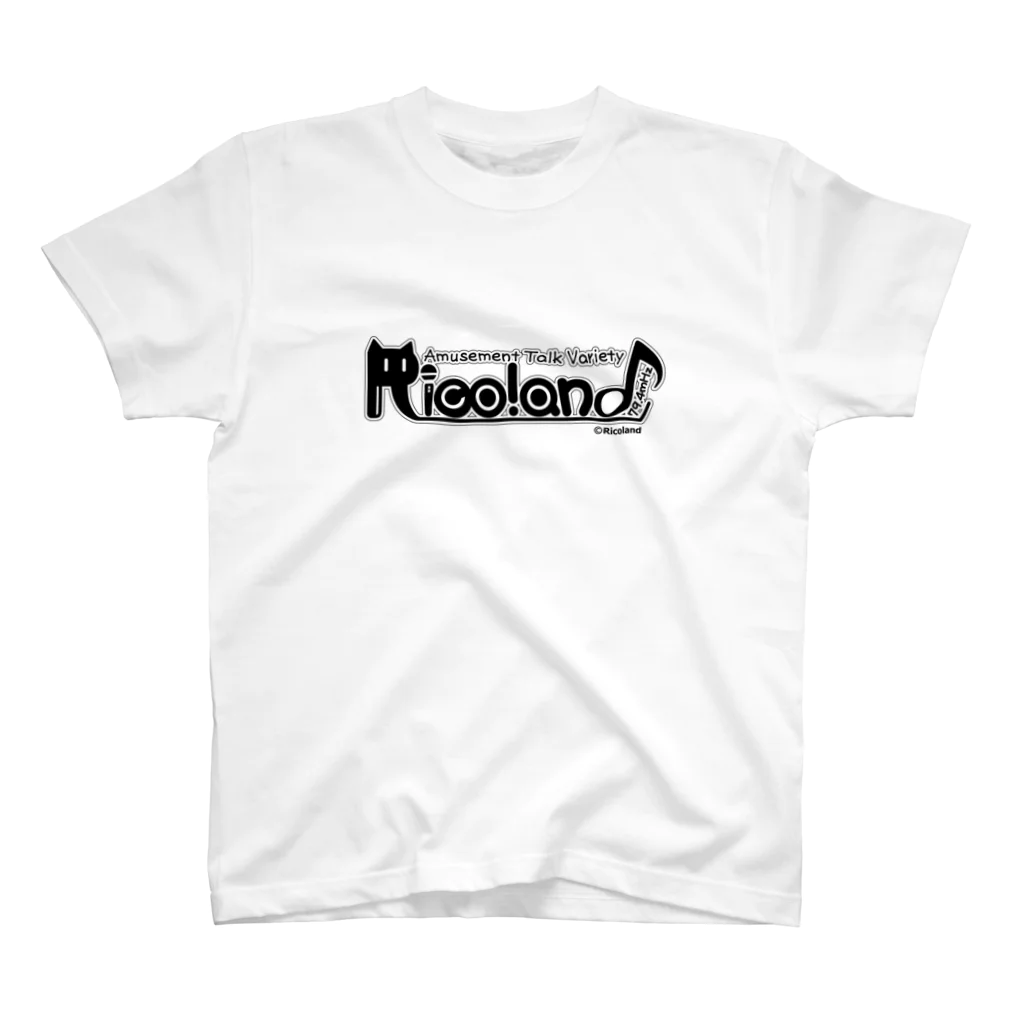 anbayouのRicoland♪　モノクロ スタンダードTシャツ