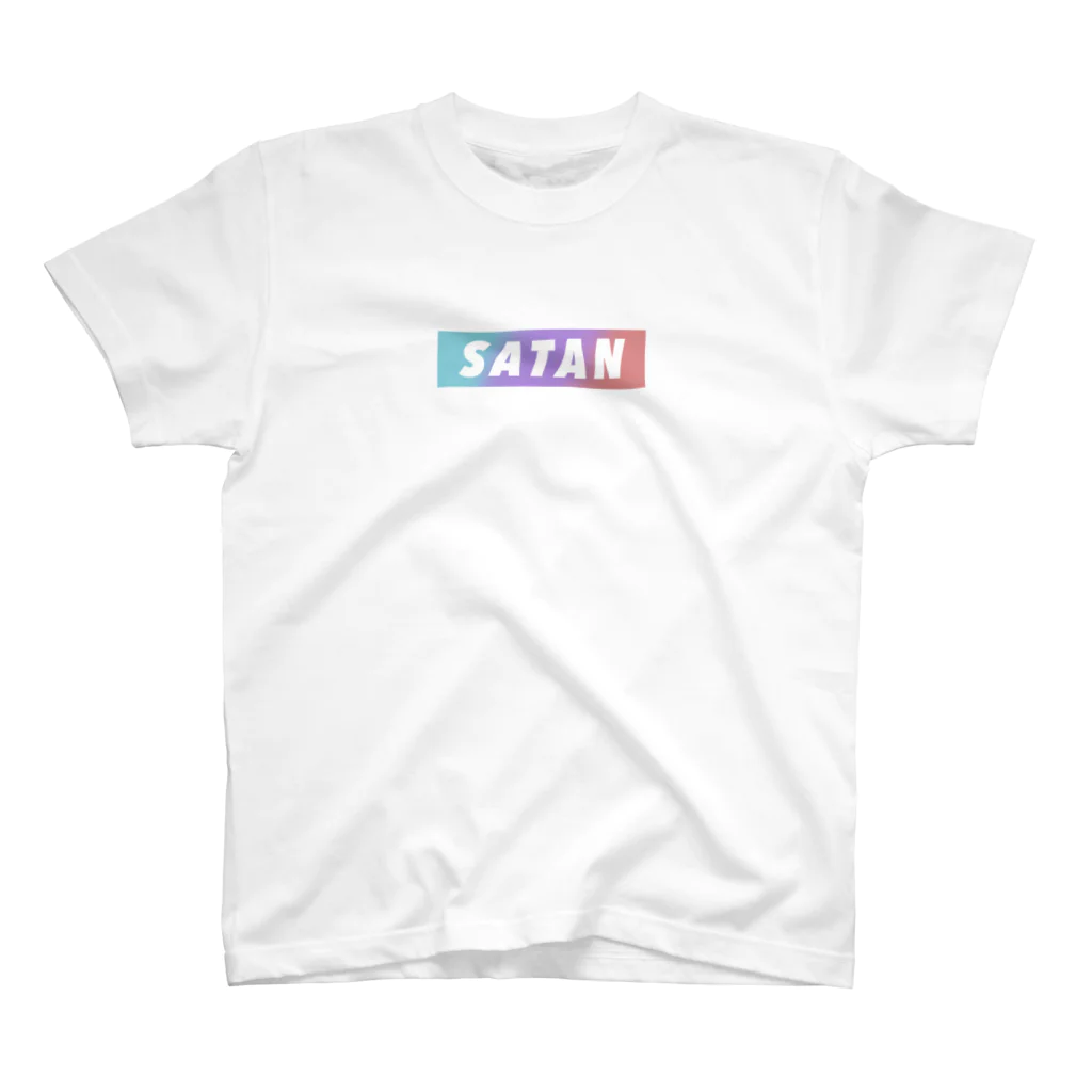 STNのグラデーションSTN ロゴ風Tシャツ Regular Fit T-Shirt