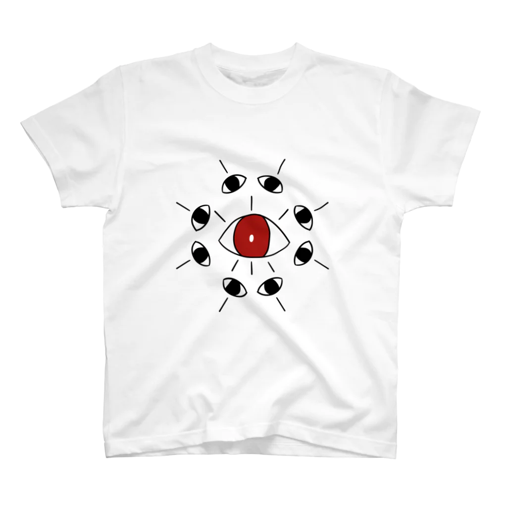 ごぼうラビットのNine eyes スタンダードTシャツ