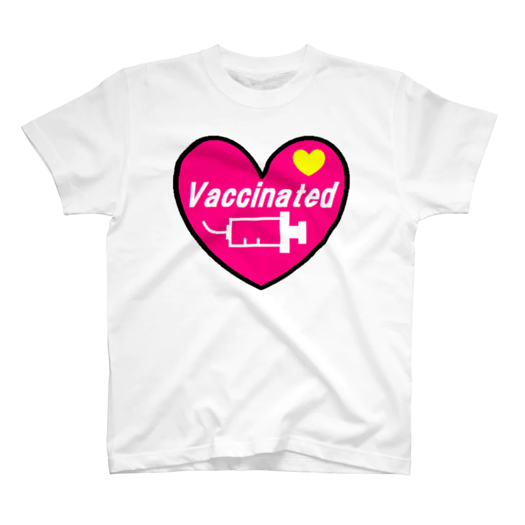 ワクチン接種済みアイテム💕のワクチン接種済み スタンダードTシャツ