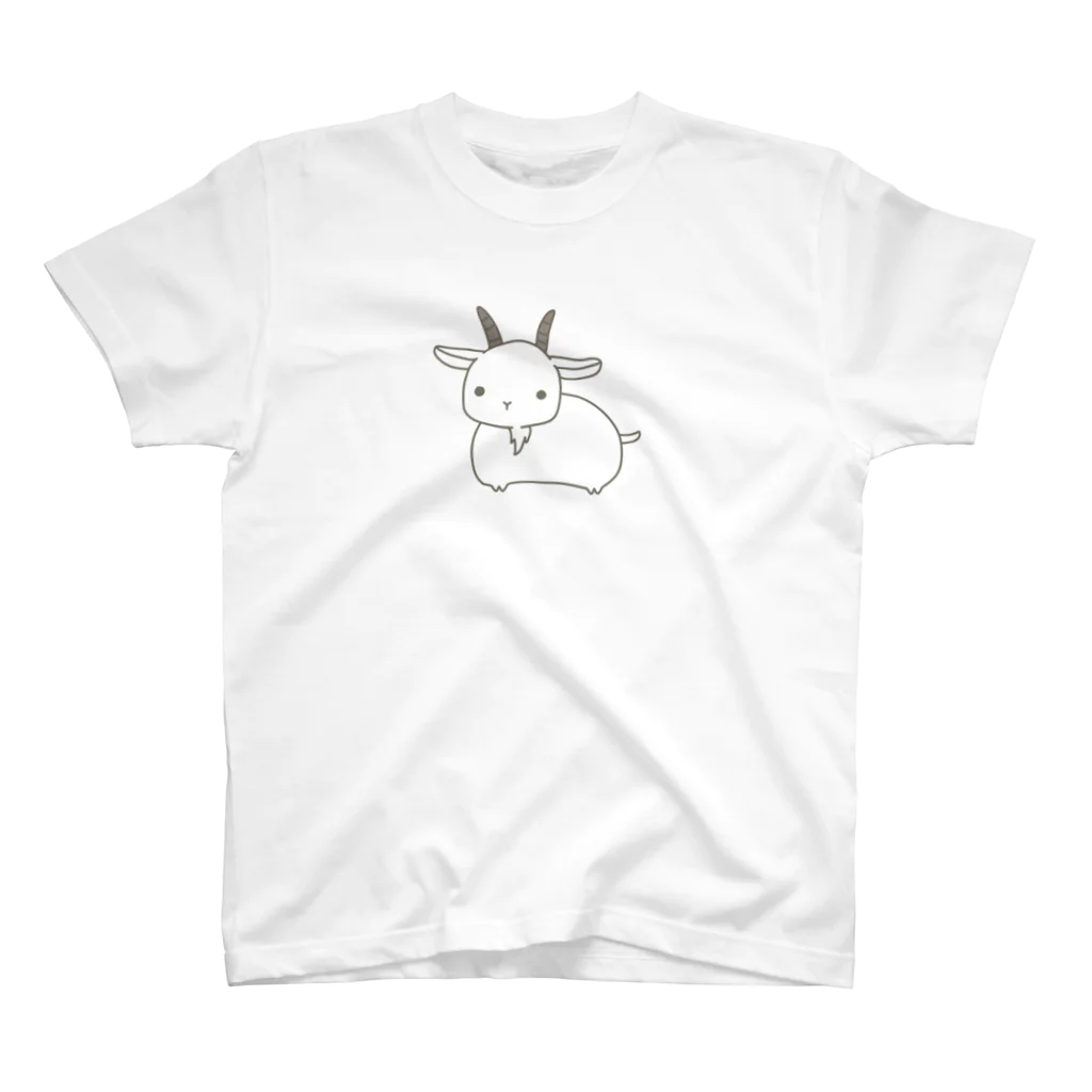 ヤギさんかわいいのヤギさん Regular Fit T-Shirt