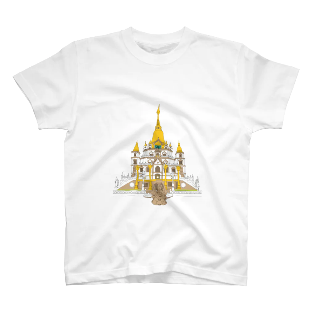 VIETSTAR★１０８のBuu Long Pagoda  スタンダードTシャツ