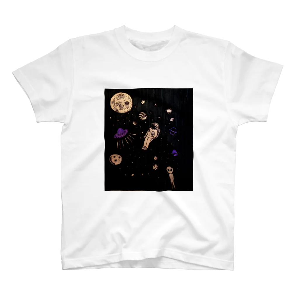 shouchikubai_tamerokuの宇宙飛行士O スタンダードTシャツ