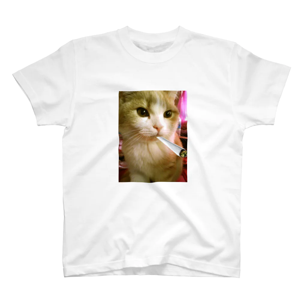 宇宙インターチェンジのジョル猫Chill スタンダードTシャツ
