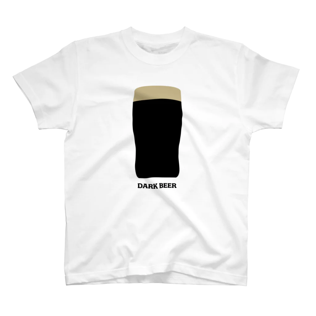 KAWAGOE GRAPHICSの黒ビール スタンダードTシャツ
