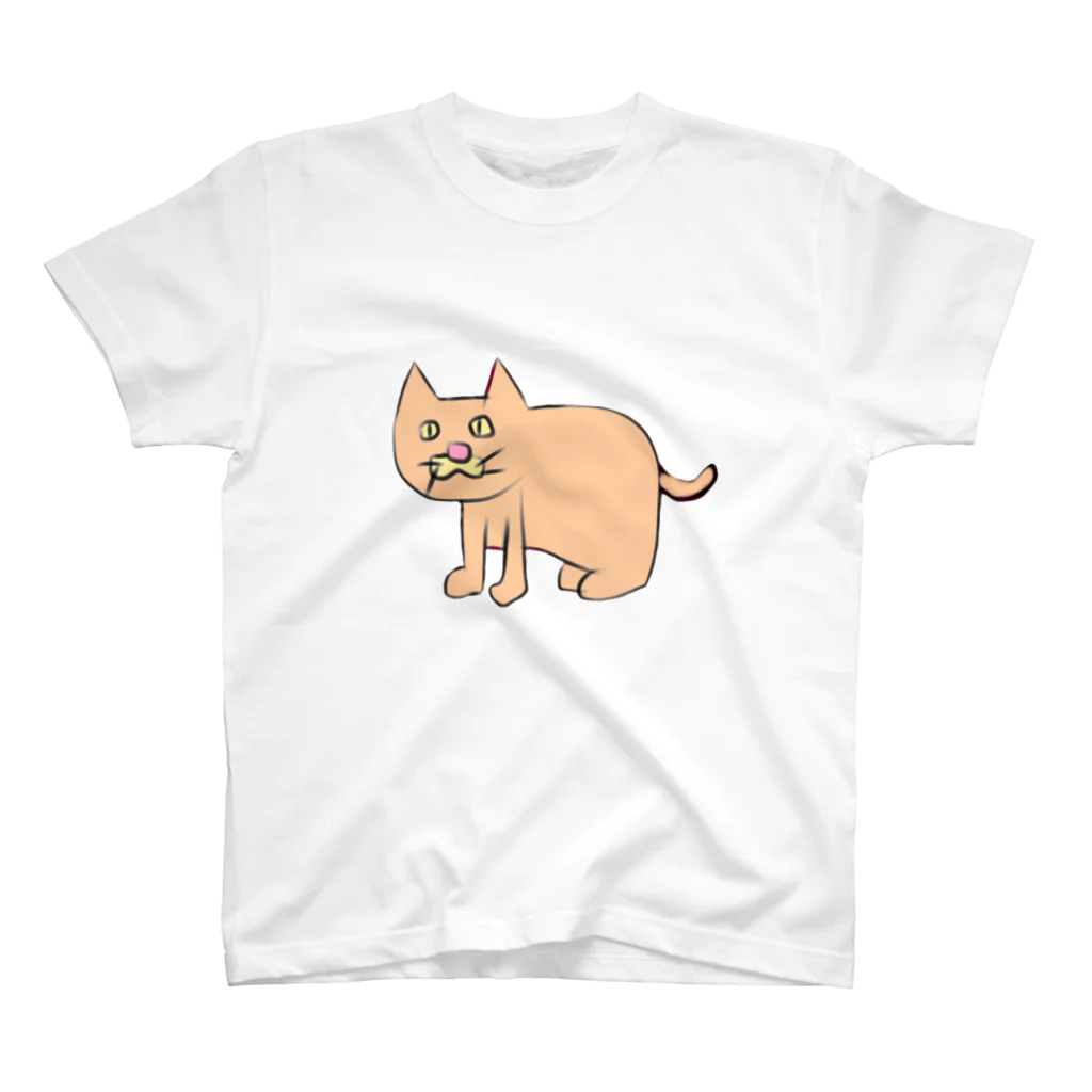 左向きの動物の左向きの動物 Regular Fit T-Shirt