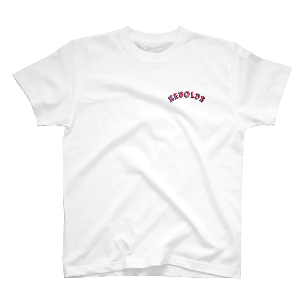 suck_a_gucciのRevolve Dance Crew Old School Logo スタンダードTシャツ