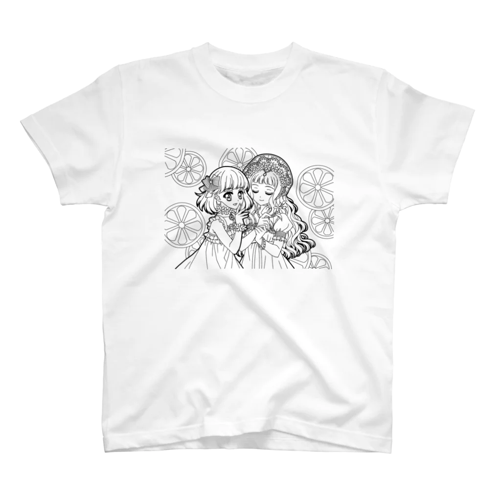 オペラのレモンの妖精（線画） Regular Fit T-Shirt