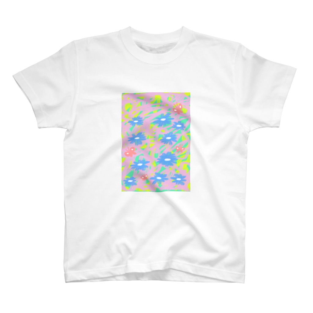 MINATOの春の花畑 Regular Fit T-Shirt