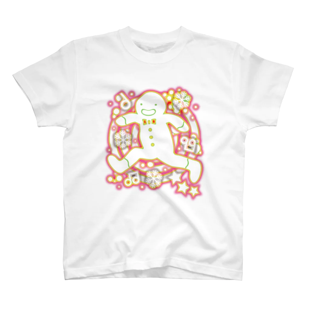 AURA_HYSTERICAのThe_Gingerbread_Man スタンダードTシャツ