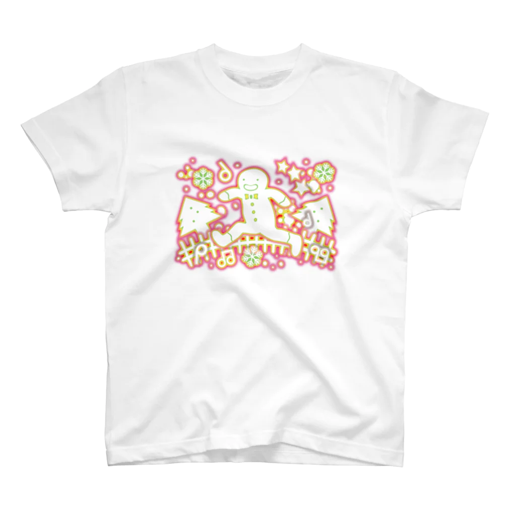 AURA_HYSTERICAのThe_Gingerbread_Man スタンダードTシャツ