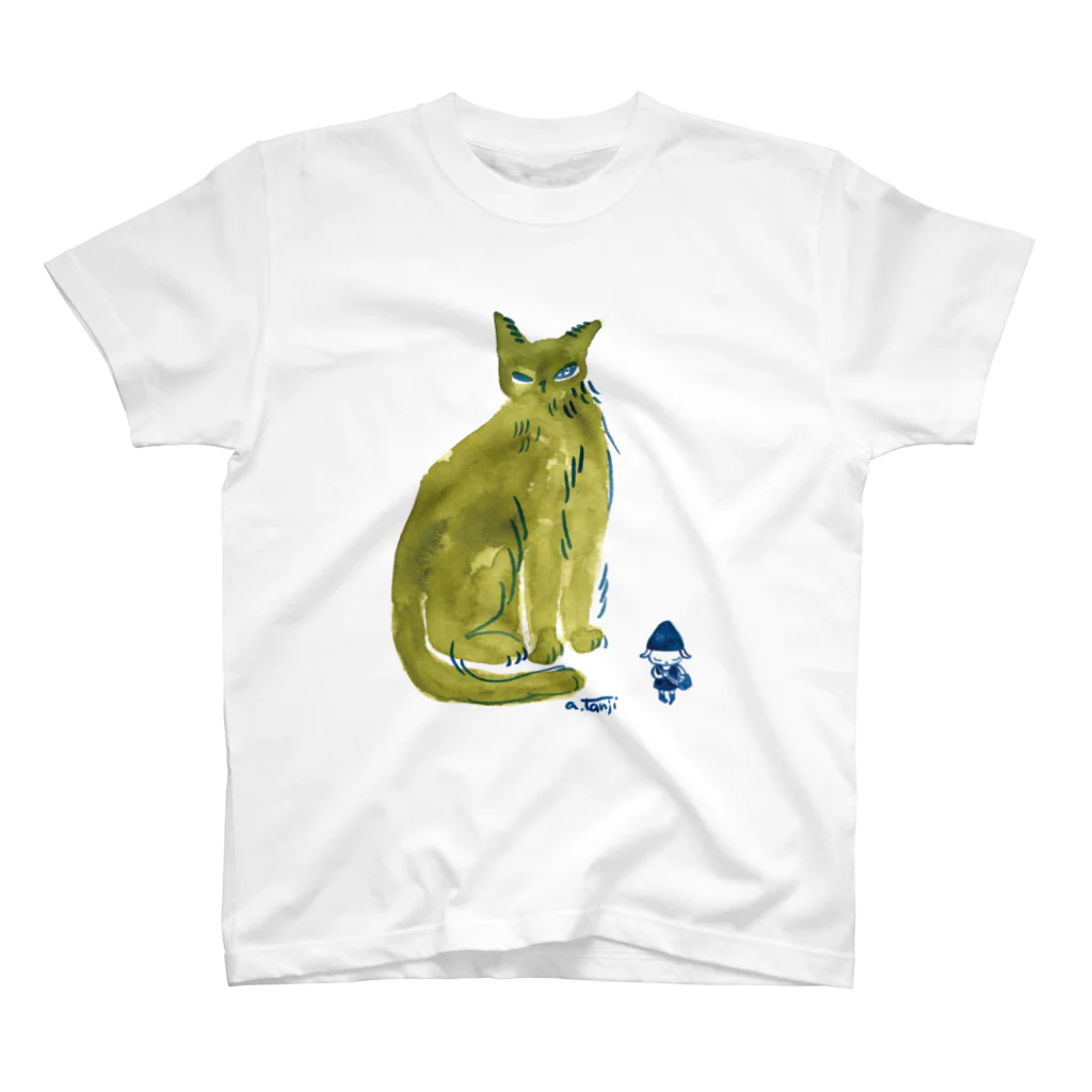 たんじあきこのくさいろねこ Regular Fit T-Shirt