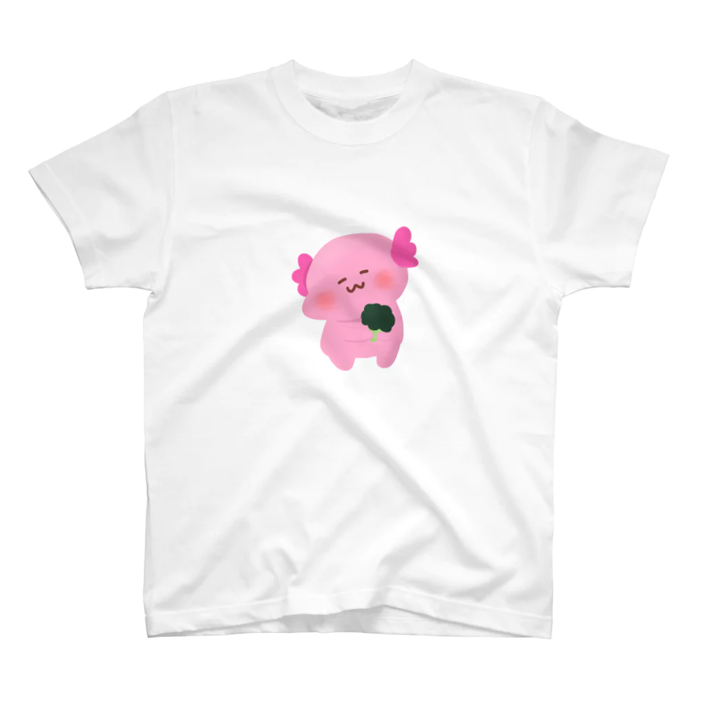 なまものらいふのちびうぱとブロッコリー スタンダードTシャツ