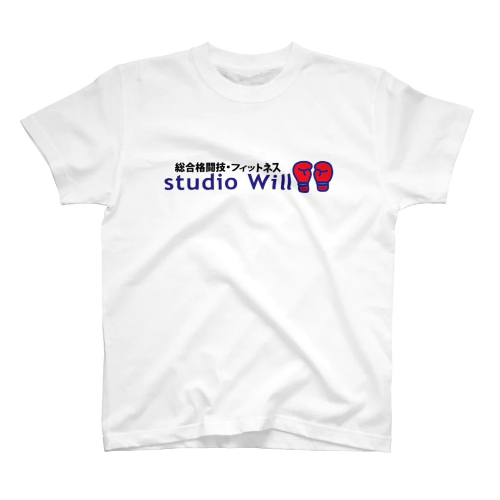 総合格闘技・フィットネス studio Willのstudio Will×INGRID カラフルオリジナルTシャツ_C-1 スタンダードTシャツ