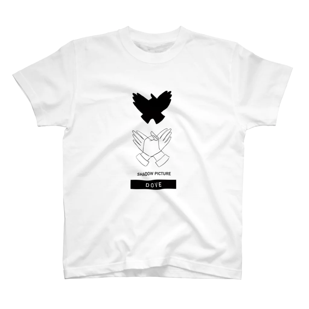 MIRINの影絵_DOVE スタンダードTシャツ