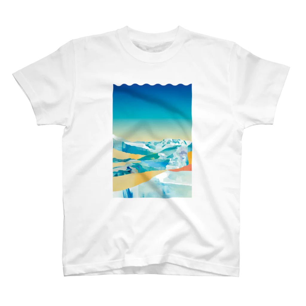 クボタノブエのSummer Snow スタンダードTシャツ