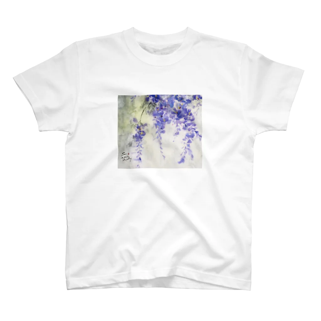 中村青雨 水墨画家  Artgalleryの山藤 スタンダードTシャツ